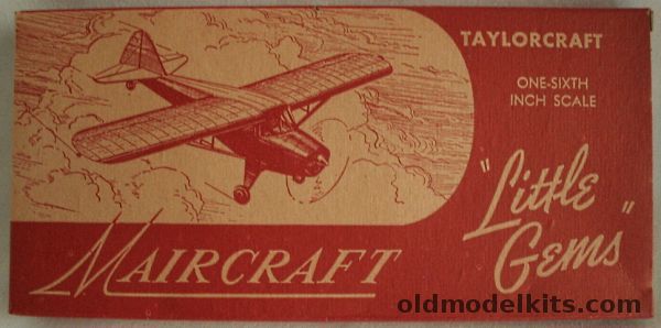 Maircraft 1/72 Taylorcraft - 'Little Gems' Series Scale Solid Wooden Aircraft Kit, G-5 plastic model kit